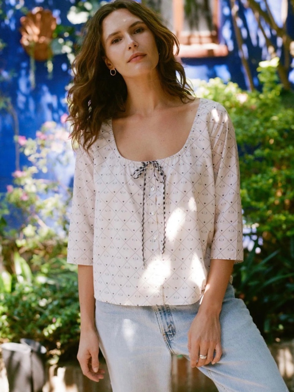 Christy Dawn Camelia Blouse